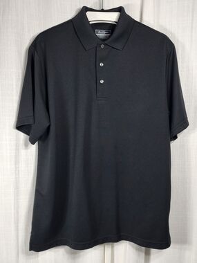 Hogan Men's Black Polo Shirt